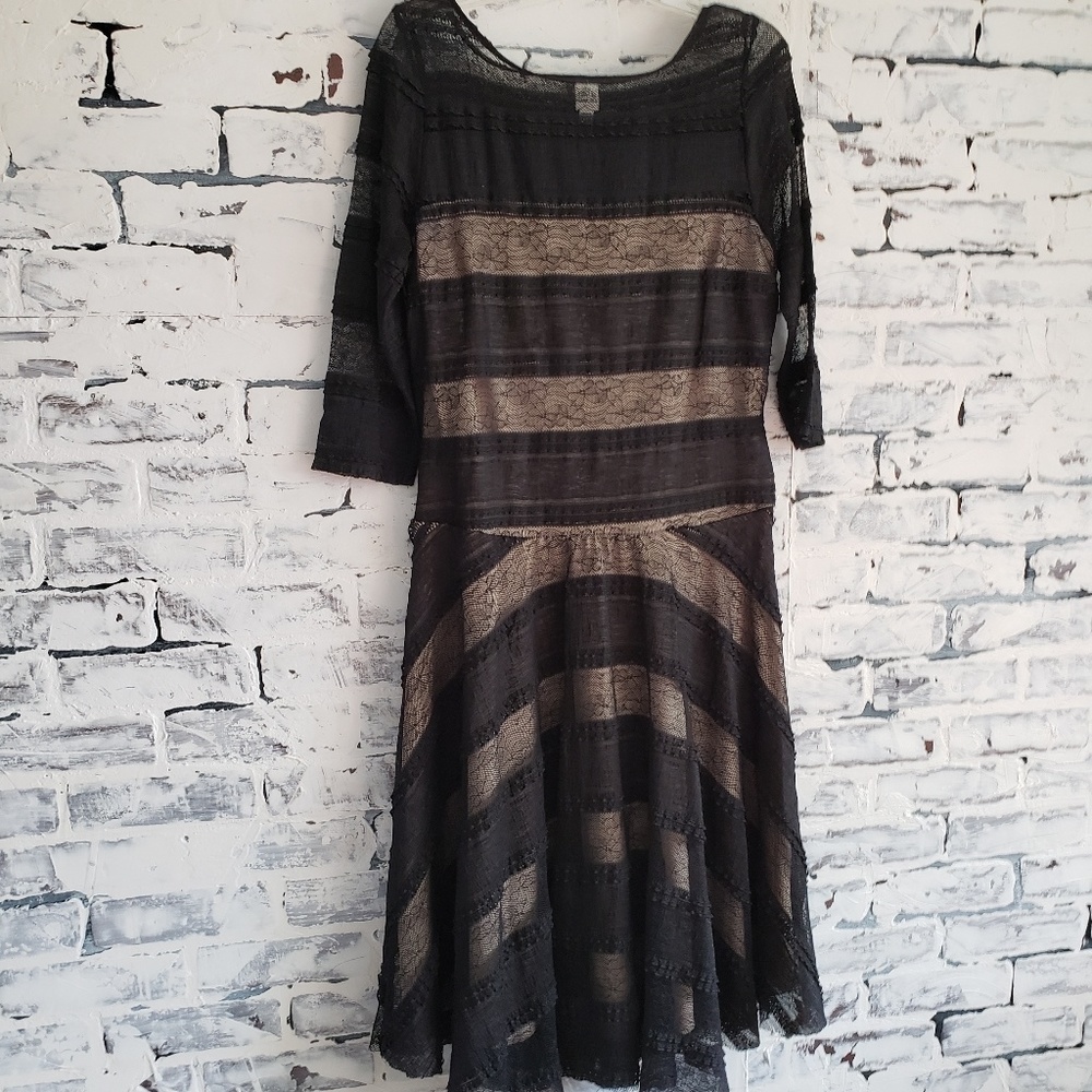 Semi formal Black Lace Dress